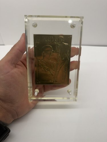 1995 BLEACHERS CALVIN RIPKEN JR. IRONMAN 23KT GOLD CARD SERIAL #2543 image 9
