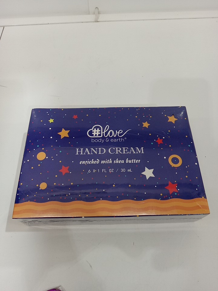 6pk BODY & EARTH LOVE Hand Cream Gift set image 2
