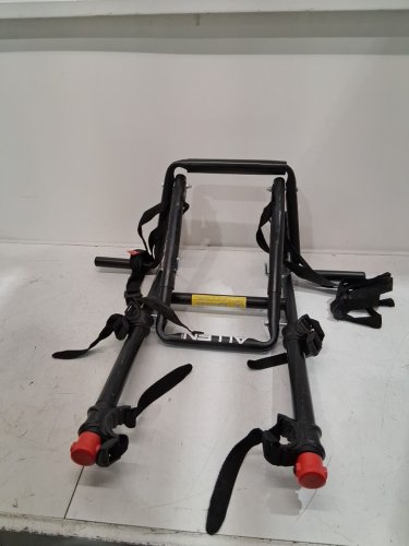 ALLEN SPORTS DELUXE 2 - BIKE SPARE TIRE RACK - 15" CARRY ARMS - 70LBS WEIGHT LIMIT - ALLOY STEEL FRAME - BLACK (MODEL: 302DN) image 2