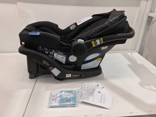 GRACO SNUGRIDE 35 LITE LX INFANT CAR SEAT - MAX WEIGHT 34LBS - BLACK/GREY (MODEL: 2119658) image 2