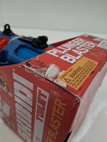 5PC BONKERS SKIBIDI TOILET PLUNGER BLASTER - BLUE AND RED (ITEM: 1420) image 3