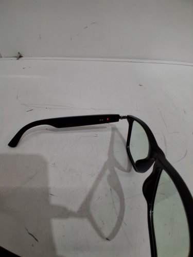 Unisex Booabei Bluetooth AI Smart Glasses/Sunglasses with Real-Time Translator, Music Playback, & Hands-Free Calling - Black (model: M01 Pro) image 4