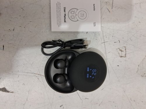 SUNVITO MINI WIRELESS SLEEPING EARBUDS - black (MODEL: S25) image 3