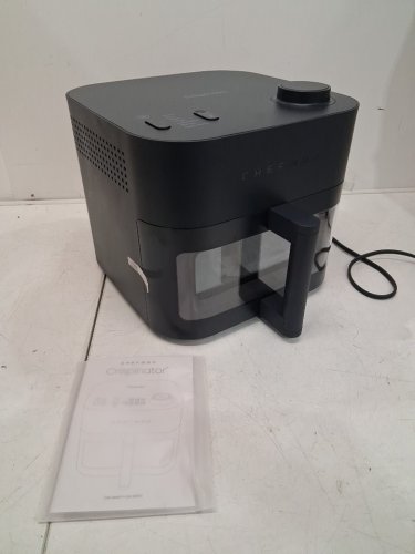 Chefman Crispinator High Powered Air Fryer - 8QT - Black (MODEL: C38-8WD7-1M-1CAP / 1993109) image 2