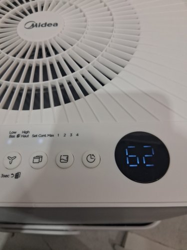 MIDEA CUBE 50 PINT SMART WIFI DEHUMIDIFIER - 4,500 SQ. FT - WHITE (MODEL: MAD50S1QWT-A) image 4