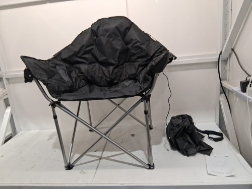SunSettler Oversized Heated Camping Chair - extra large - black (model: sw-250713xl-black) image 4
