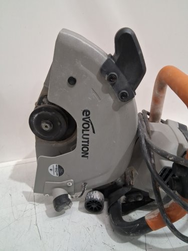 Evolution Power Tools CORDED 12" Electric concrete saw with Diamond Masonry Blade - 4.5" CUTTING DEPTH (model: R300 dct) image 7