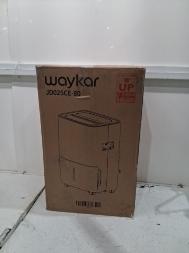 WAYKAR DIGITAL ENERGY STAR DEHUMIDIFIER - 5000SQ.FT COVERAGE - 1.4GAL TANK - WHITE (MODEL: JD025CE-80) image 2