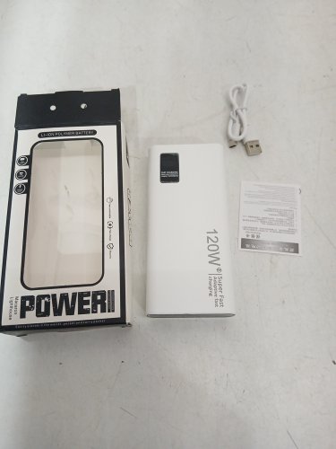 byeheat super fast adaptive charging bank - 120w - 20000mah - white image 2