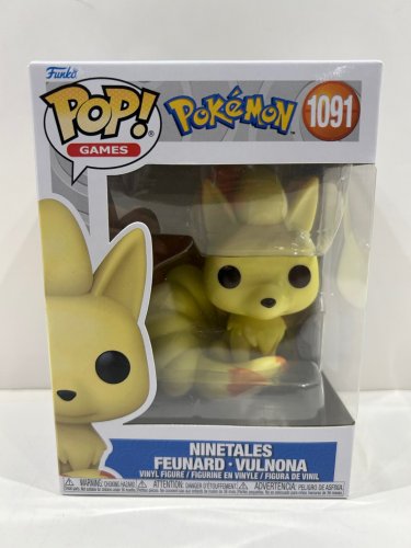 Funko pop! Games: pokemon - ninetales vinyl figure (#1091) image 2