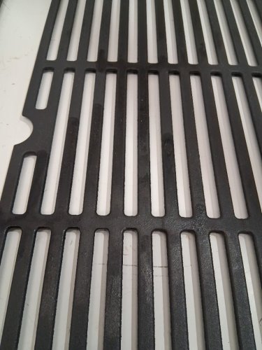 2pk Heavy-Duty Cast-Iron Cooking Grids for Centro and cuisinart grills - 18" x 10" - cast-iron image 4