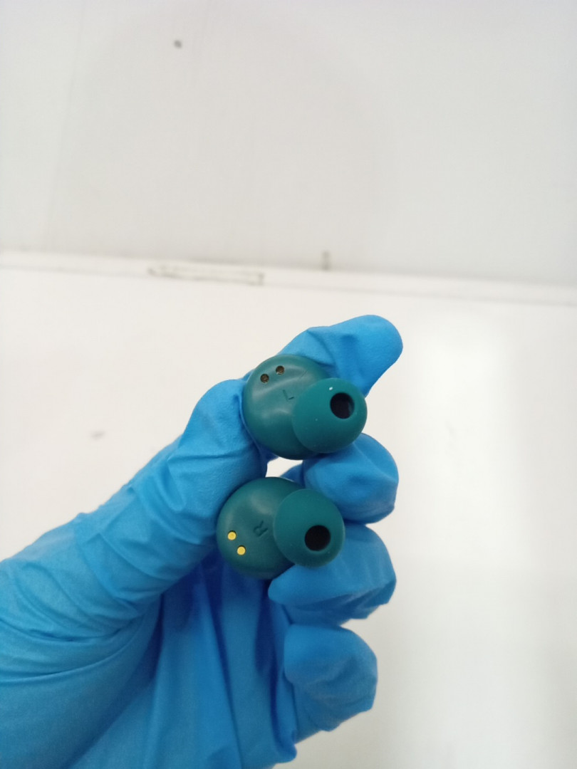 jlab gopop+ true BLUETOOTH wireless earbuds with charging case - 35+ hours playtime - teal (model: EBGAIRPOPRTEL124) image 4