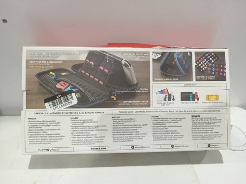 NINTENDO SWITCH protection case holds 9 games - 9.5" x 4" x .5" - PAC MAN image 4