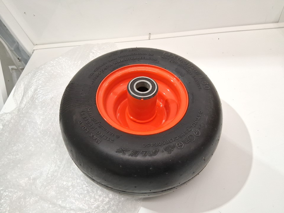 OTR SEMI-PNEUMATIC FLEX SMOOTH TIRE - 13X6.50-6 - 13" X 6.5" - BLACK image 3