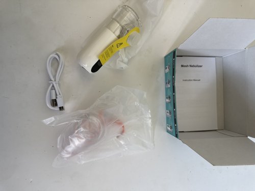 Portable Nebulizer Piezoelectric Mesh Atomizer with digital display image 3