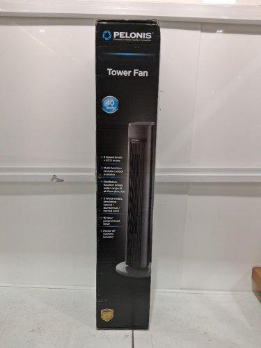 PELONIS OSCILLATING TOWER FAN WITH 3 MODES - 40" - GREY (MODEL: PFT40A4AGB) image 2