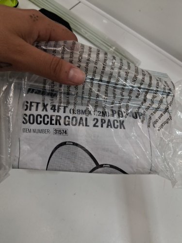 2pk Franklin Sports Pop-Up Dome Shaped Goals - 6ft x 4ft - green/black (model: 31574) image 3