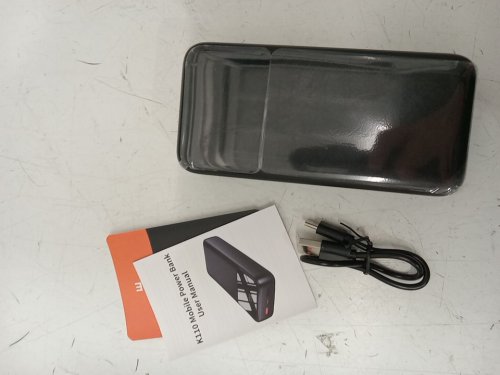 SAIKATI Portable Power Bank Charger with 2 Built-in Output Cables - 40000mah - 22.5w charging - black (MODEL:k110) image 3