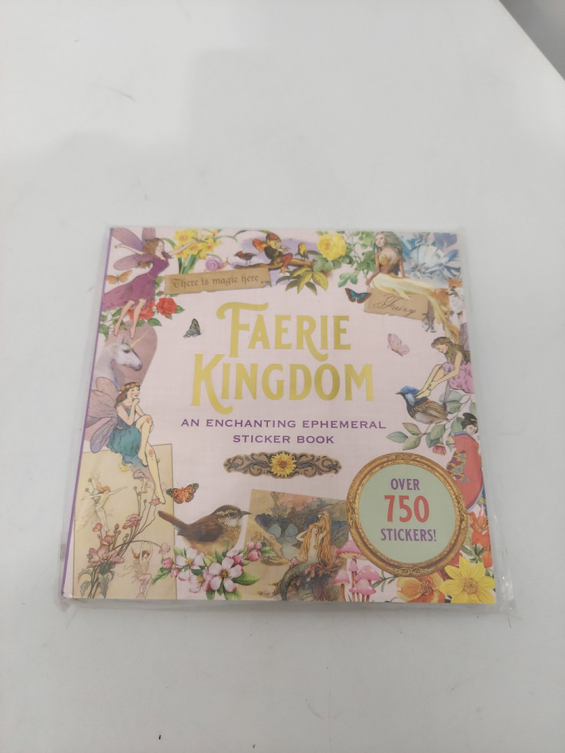 (Paperback) Faerie Kingdom: An Enchanting Ephemeral Sticker Book by Peter Pauper Press image 2