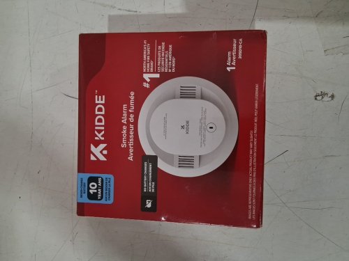 Kidde 10-Year Battery Powered Smoke Alarm - White (Model: 20SD10-CA) image 2