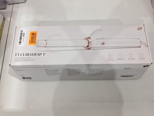 T3 CURLWRAP AUTOMATIC ROTATING CURLING IRON WITH LONGER BARREL - white (MODEL:76681) image 2