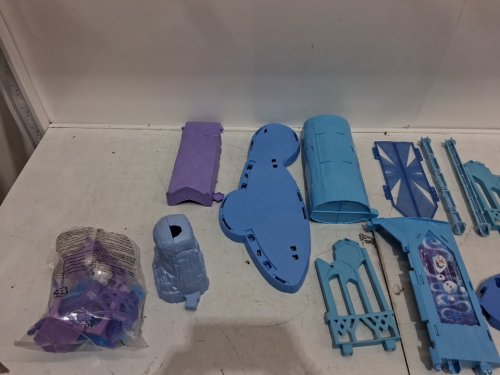 Disney Frozen Elsa's Frozen Ice Palace Castle Playset With Olaf, 5 Play Areas & 21 Accessories - blue (MODEL: JGG41-9564) image 4