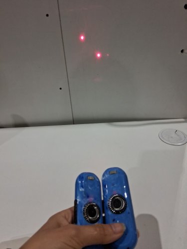 TBTEEK Finger Rotatable CAT TOY AND LED POINTER WITH 3 Modes AND 5 Fun Patterns - BLUE image 5