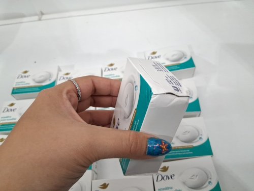 16PK DOVE SENSITIVE SKIN FRAGRANCE FREE HYPOALLERGENIC SOAP BARS - 106 GRAMS EACH image 3