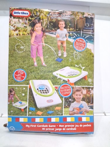 Little Tikes My First Cornhole Game Fun Outdoor Bean Bag Toss Game - multicolor image 2