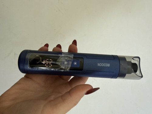 IREDOON Dog Nail Grinder with 4 LED Lights, 3 Speeds Super Quiet for Pets - BLUE (MODEL: MC-05/A) image 4