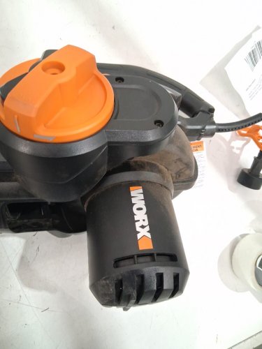 WORX TRIVAC 3-IN-1 Corded Electric LEAF BLOWER/MULCHER/VACUUM - 12AMP - 600cfm - ORANGE/BLACK (MODEL: WG512) image 11