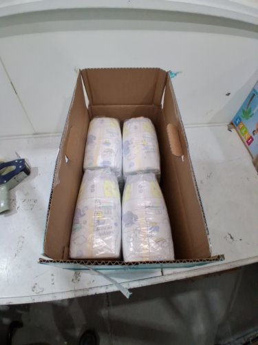 132PK PAMPERS SWADDLERS DIAPERS - SIZE 3 image 2