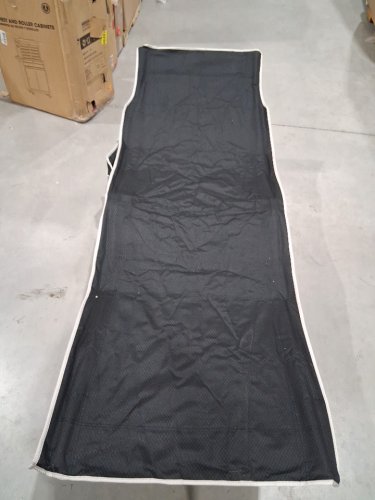 Overmont oversized folding Camping Cot with Mattress - 75" x 28" x 14" - 550lbs CAP - black (model: Om006012) image 5