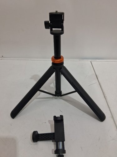 Eucos 2-in-1 Tripod Stand and Selfie Stick with Remote Shutter - 12"-62" - black (MODEL: EUTP-010) image 4
