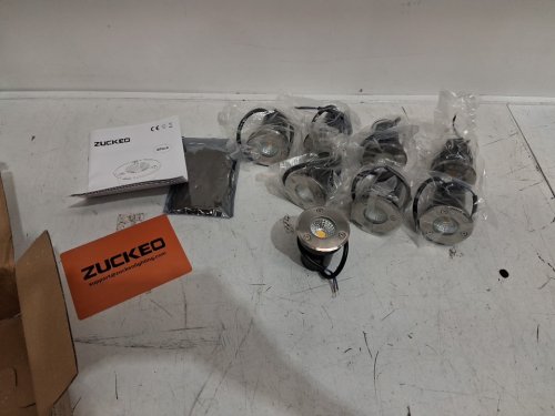 10PK ZUCKEO wired LED aluminum LANDSCAPE LIGHTS - 3W - 12-24V - image 3