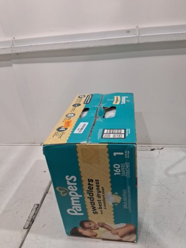 160pk pampers swaddlers best dryness disposable diapers - size 1 (8-14lb) image 3