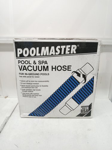 POOLMASTER VACUUM HOSE FOR IN GROUND POOL, 1-1/2" x 30FT - BLUE (MODEL: 33430) image 2