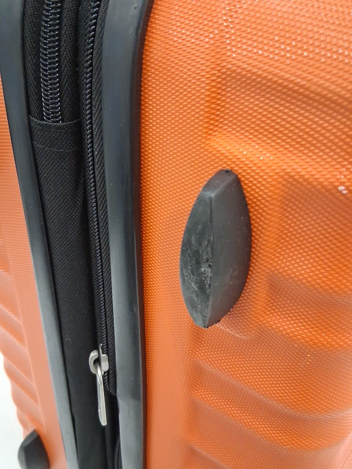Amazon Basics Hardshell Carry-On Luggage With Wheels - 21" x 13" x 8" - orange image 9