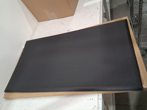 AmazonBasics Premium Anti-Fatigue Kitchen Comfort Mat - 20 x 36 Inch - Black image 2