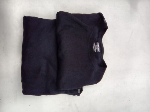 2pk men's Kirkland 100% Cotton Crew Neck T-shirt - SMALL - black (STYLE: 7771716) image 2