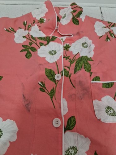 2PC WOMEN'S BEDHEAD PJS PAJAMA SET - extra large - PINK/WHITE FLOWERS (STYLE: 1984934) image 2