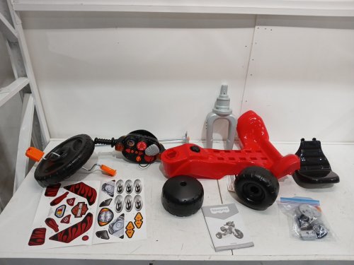 FISHER PRICE HARLEY DAVIDSON MOTORCYCLES TRIKE - 60LBS MAX - black/orange - (model: hpp68 ) image 3