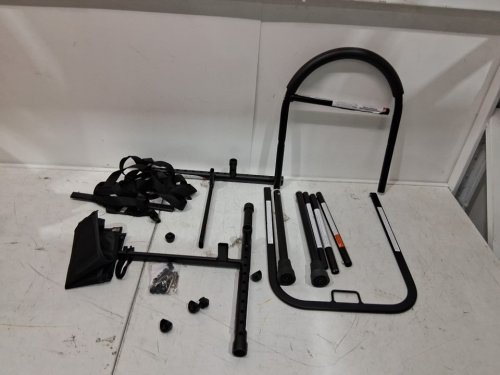 Medline Height Adjustable Bed Assist Bar With Storage Bag - BLACK (MODEL: ba6800) image 4