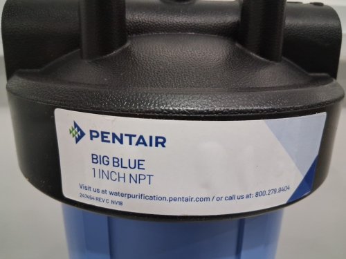 PENTAIR PENTEK BIG BLUE HEAVY DUTY WHOLE HOUSE WATER FILTER (MODEL: 150233) image 3