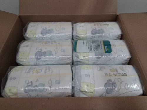 168PK PAMPERS SWADDLERS DISPOSABLE DIAPERS - SIZE 3 (13-26LBS) image 3