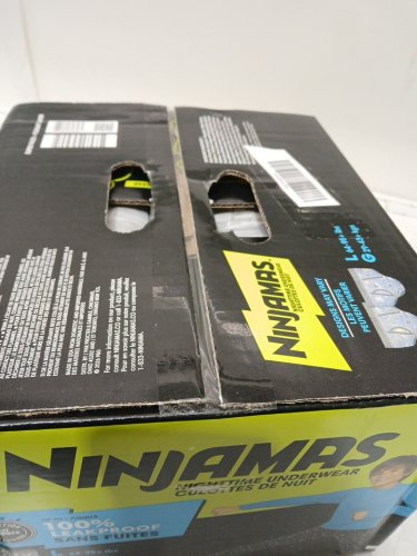 34PK NINJAMAS nighttime underwear - large/64-95lbs (model: 0317799) image 3