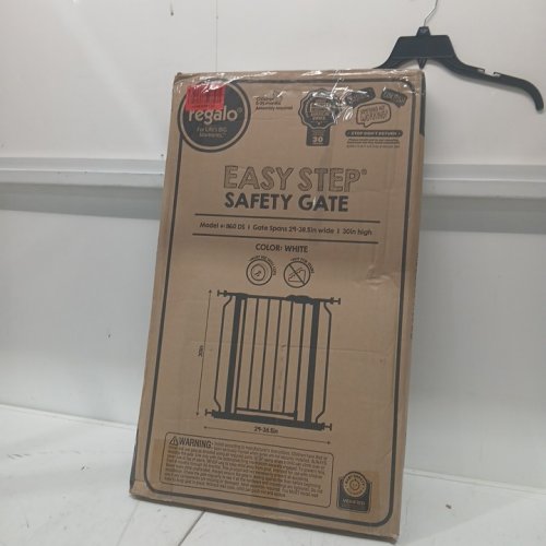 REGALO EASY STEP SAFETY GATE - 29"- 38.5" - WHITE (MODEL : 1160-DS) image 2