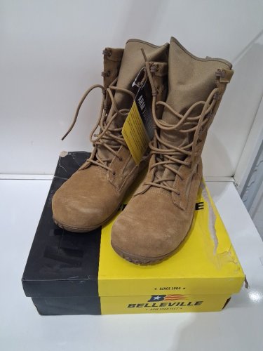 MEN'S Belleville Tactical Research TR105 Minimalist Combat Boot - 11 wide - COYOTE image 2