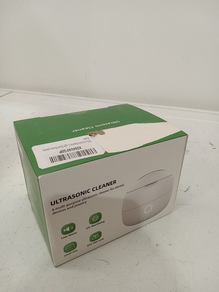 ultrasonic Cleaner Machine - 45000hz - 200ml - white - (model:	‎JX-580PRO) image 2