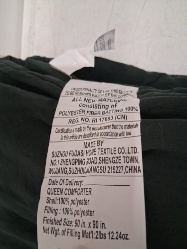 7PC Comforter Set with Sheets and pillow shams - Queen - Emerald Green image 7
